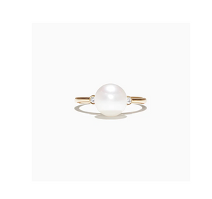 Effy Pearl & Diamond Ring