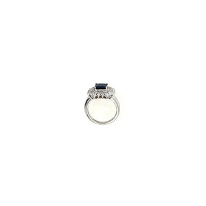 2.56TW Sapphire & Diamond Ring