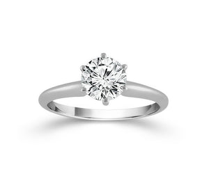 1.01CT Solitaire Engagement Ring