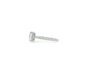 0.32TW Oval Engagement Ring