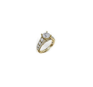0.89TW Couture Engagement Ring