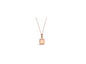 0.82TW Le Vian Opal & Chocolate Diamond Pendant