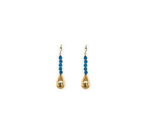 Turquoise Earrings, Gently Worn