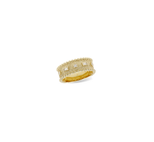 0.11TW Baguette & Round Band