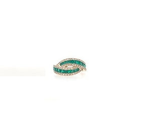 1.76TW Emerald & Diamond Ring
