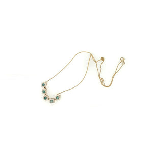 1.40TW Alexandrite & Diamond Necklace