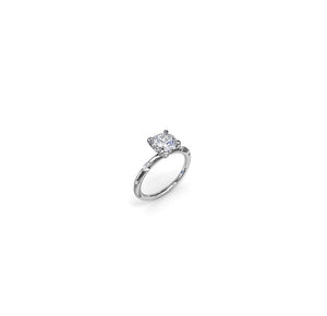 0.10TW Raindrop Diamond Engagement Ring