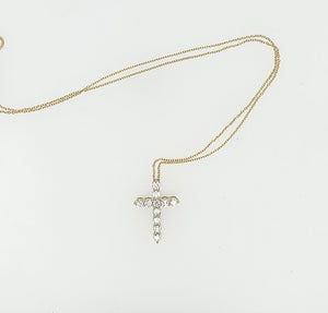 Diamond Cross Necklace
