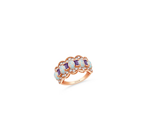 2.26TW Neopolitan Opal Ring