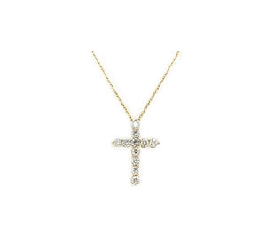 0.51TW Diamond Cross Necklace