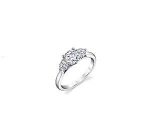 0.47TW 3 Stone Engagement Ring