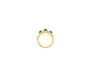 1.69TW Emerald & Diamond Ring