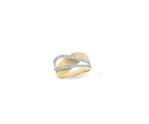 0.38TW Crisscross Style Ring