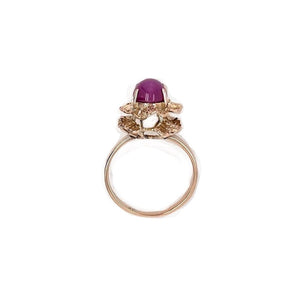 Estate Lab Star Ruby Ring