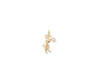 Estate Aries Zodiac Charm