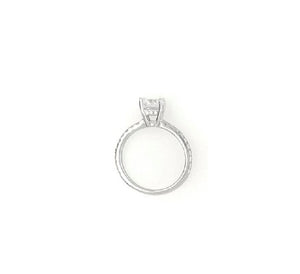 0.35TW Hidden Halo Engagement Ring