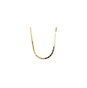 Estate Patterened Herringbone Chain