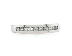 0.26TW Channel Set Wedding Band