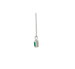 1.23TW Emerald & Diamond Pendant