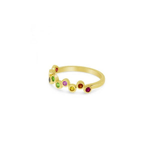 0.44TW Sapphire Bubble Ring
