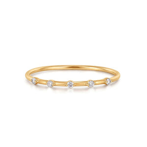 LUELLA Floating Diamond Ring