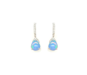 3.27TW Opal & Diamond Earrings