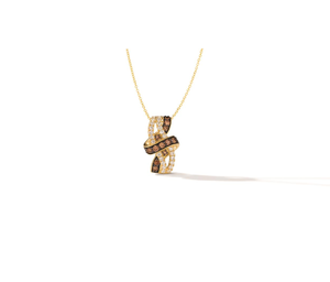 0.85TW Chocolate Diamond Pendant