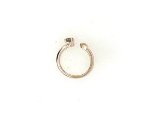 0.38TW Two Stone Star Ring