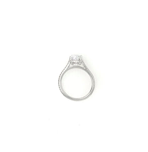 0.32TW Oval Engagement Ring